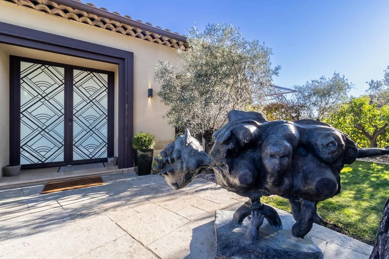 Mougins Collection - Magnifique Maison Du Vieux Village De Mougins, Avec Bassin A Debordement Et Vues Mer Et Montagnes 프랑스